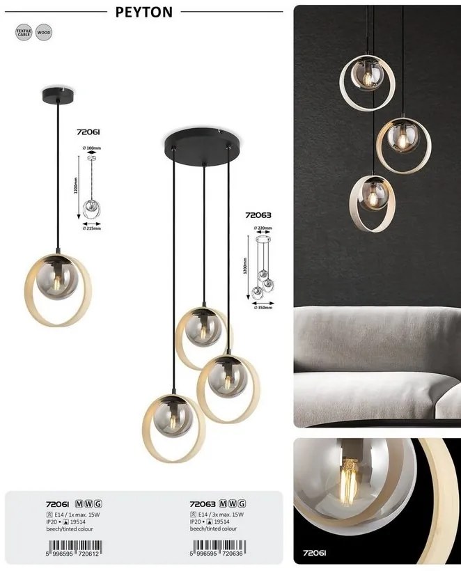 Pendul design modern Peyton
