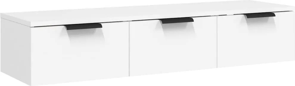 vidaXL Dulap de perete, alb, 102x30x20 cm, lemn compozit