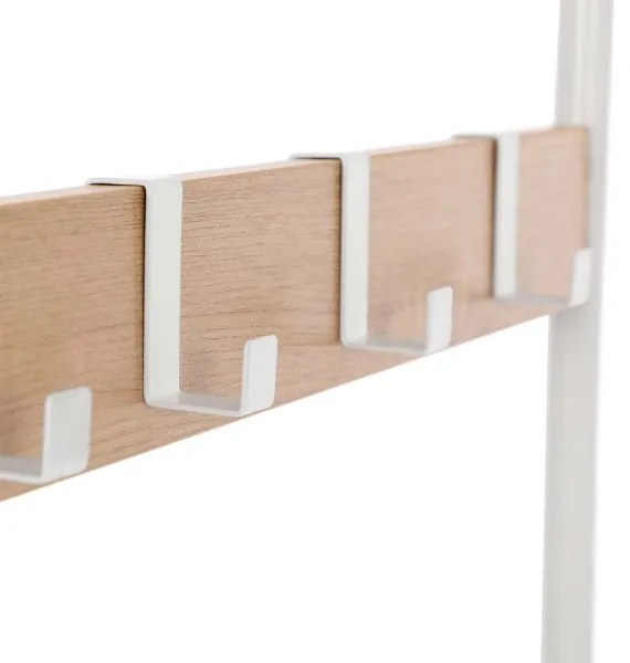 Cuier de podea NAVOR, maro/alb