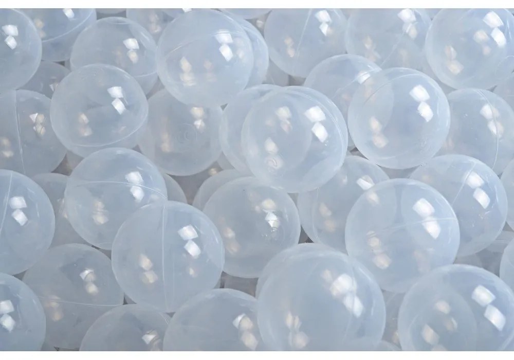 Piscină cu bile crem din catifea ø 90x30 cm Montessori – Meowbaby