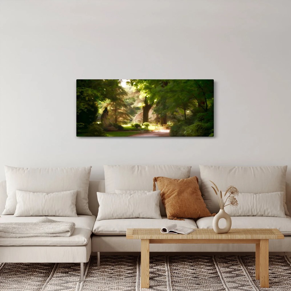 Tablou cu parc (120x50 cm)