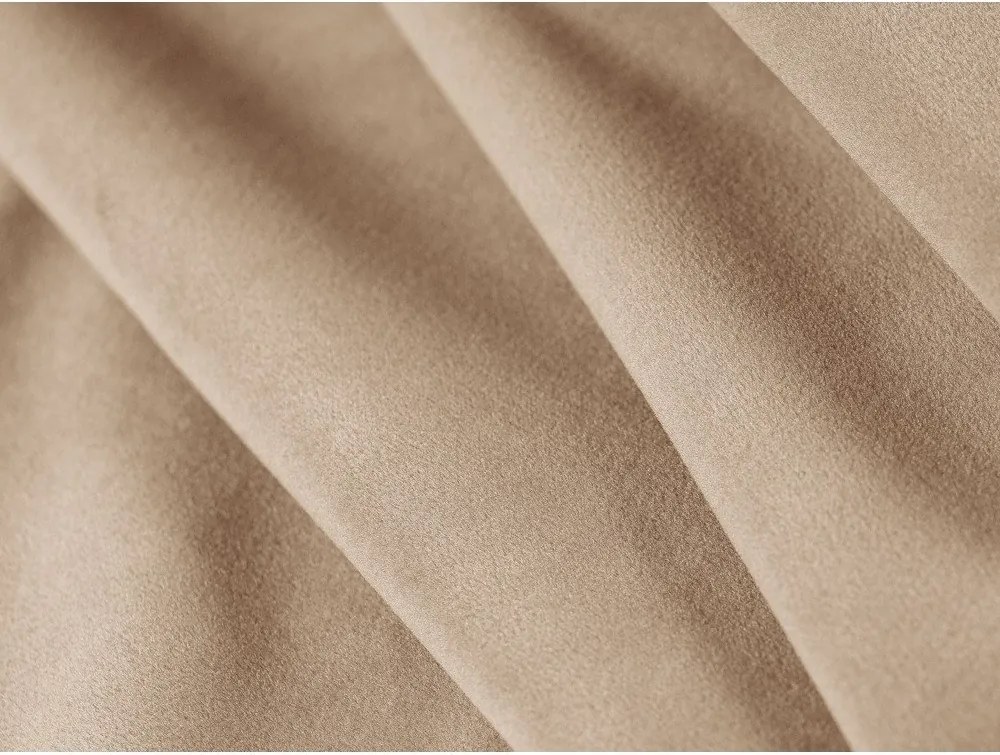 Pat matrimonial cărămiziu tapițat cu somieră 180x200 cm Aveline – Micadoni