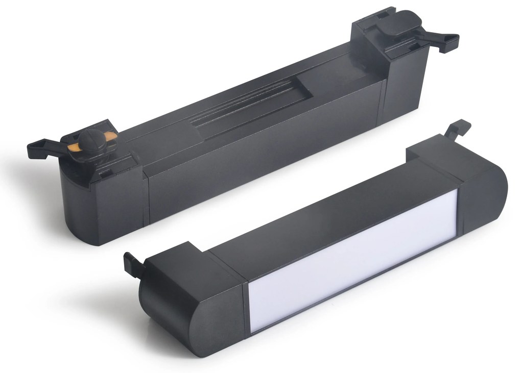 Proiector LED Tip Banda, 10W, 4000K Lumina Neutra, Directionabil Pe Sina Monofazata, Negru