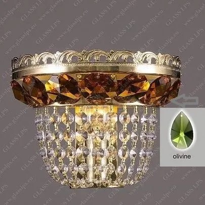Aplica de perete cristal Bohemia