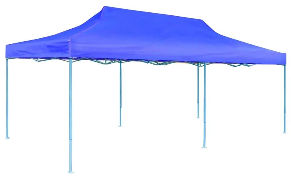 Cort de petrecere pliabil de tip pop-up, albastru, 3 x 6 m Albastru, 3 x 6 m