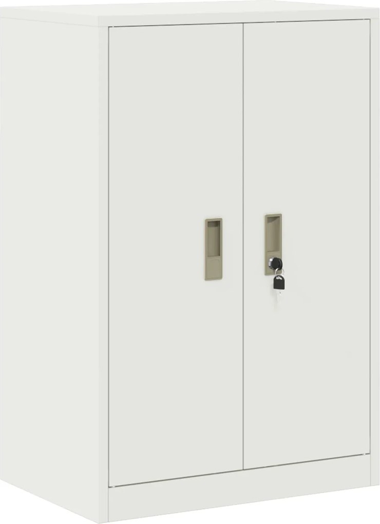 vidaXL Dulap de depozitare Alb 60 x 40 x 90 cm Oțel