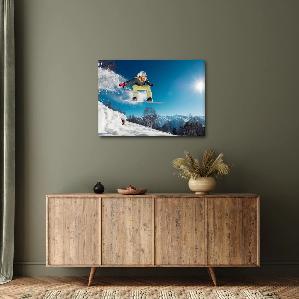 Tablou - Snowboarder (70x50 cm)