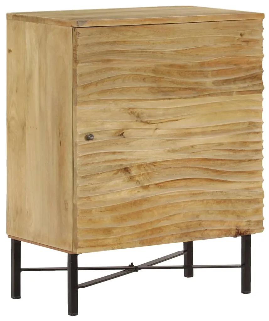 vidaXL Servantă, 60x35x75 cm, lemn masiv de mango