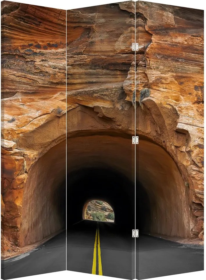 Paravan - Tunel în stâncă (126x170 cm)