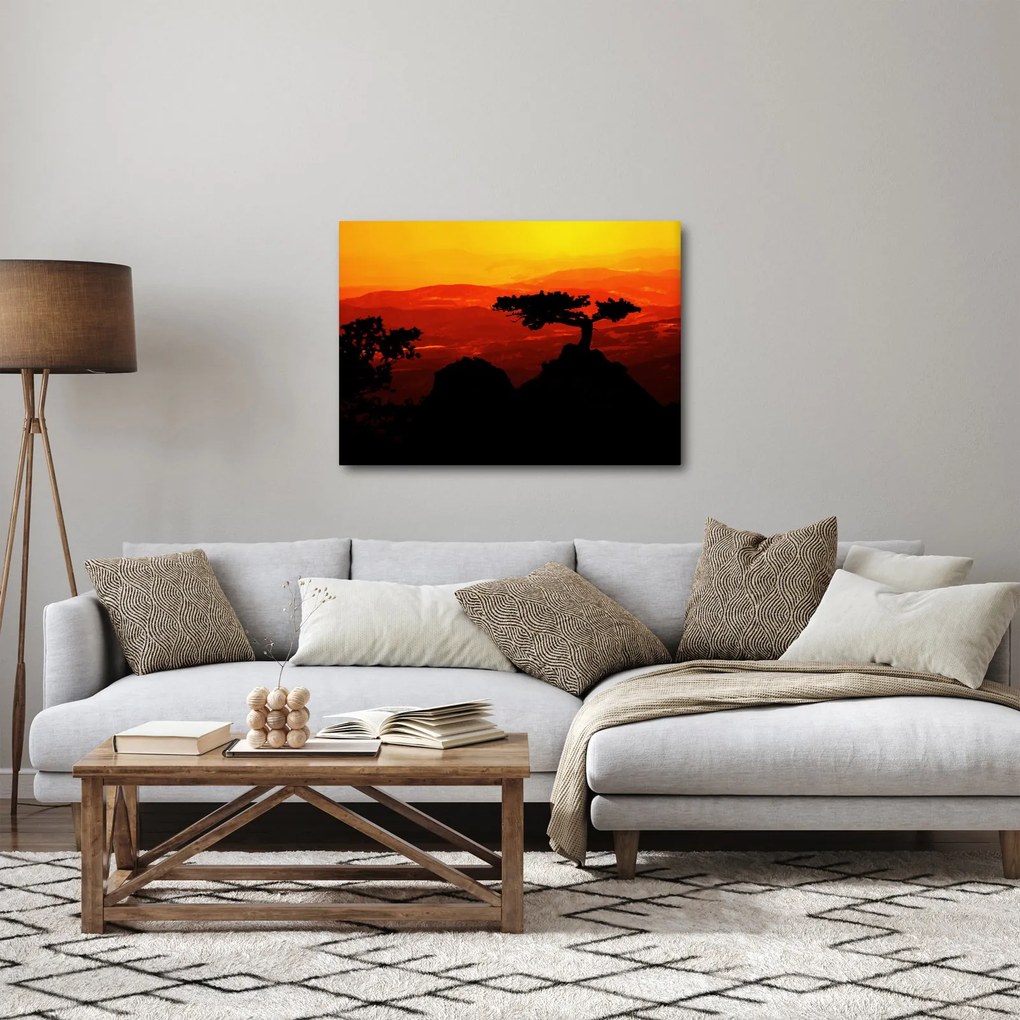 Tablou -Apus de soare (70x50 cm)