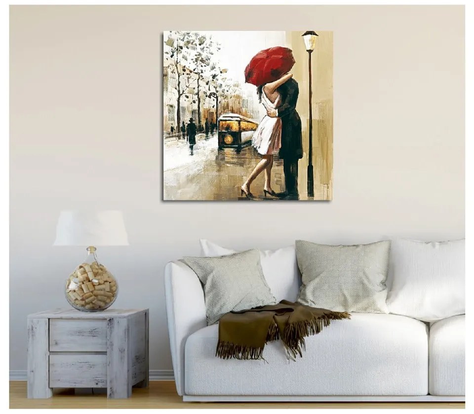 Tablou pe pânză Paris, 45 x 45 cm