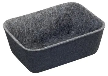 WENKO 64502100 - Organizator pentru sertar FELT 28,5x20 cm gri