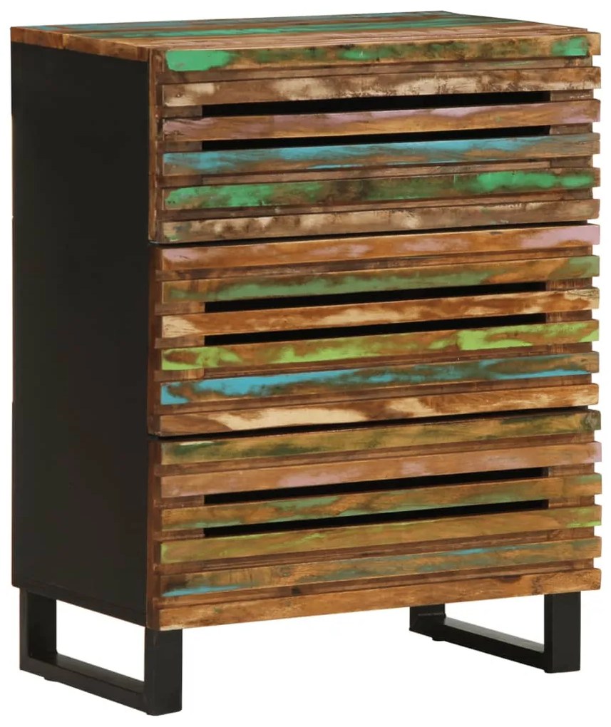 vidaXL Dulap, 60x34x75 cm, lemn masiv de acacia