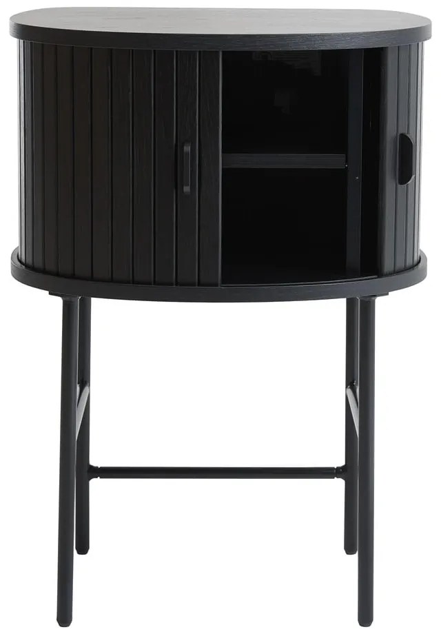 Noptieră neagră Nola – Unique Furniture