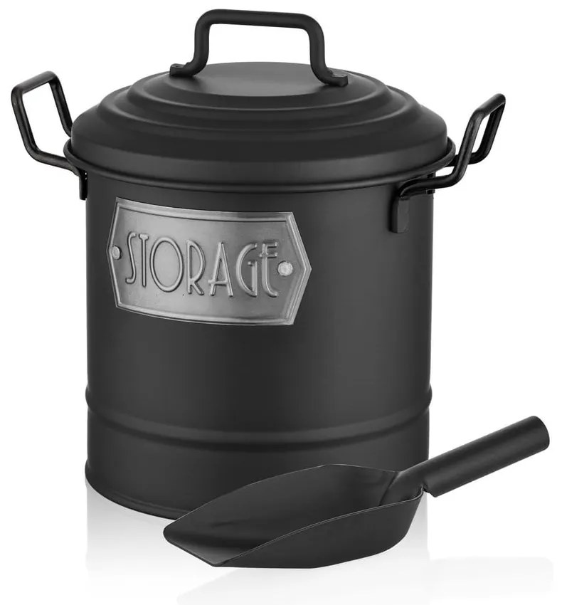 Recipient pentru alimente vrac și lopățică din oțel – Hermia