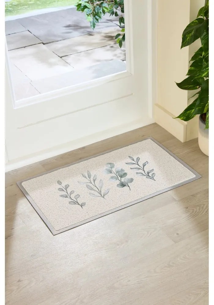 Covoraș de intrare 40x70 cm Neutral Leaves – Artsy Doormats
