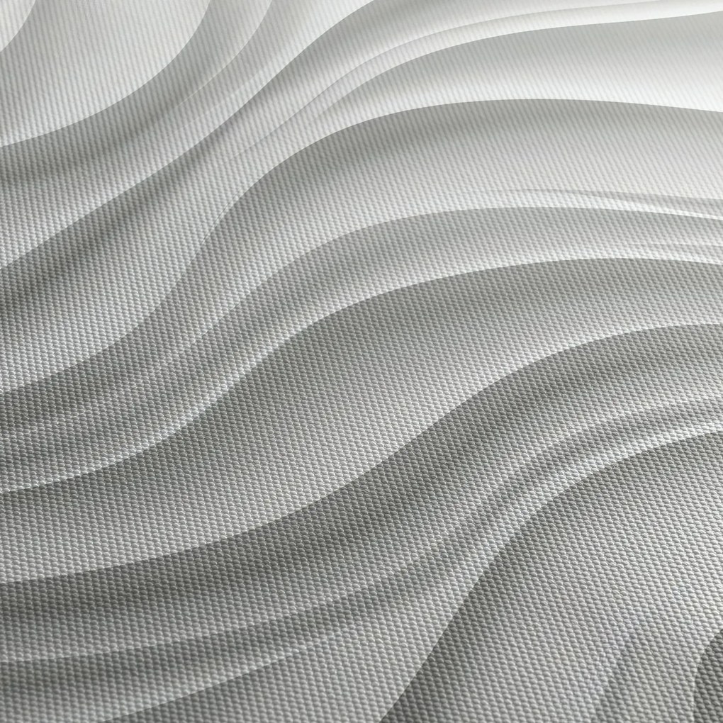 Tablou - Valuri Albe 3D (150x105 cm)
