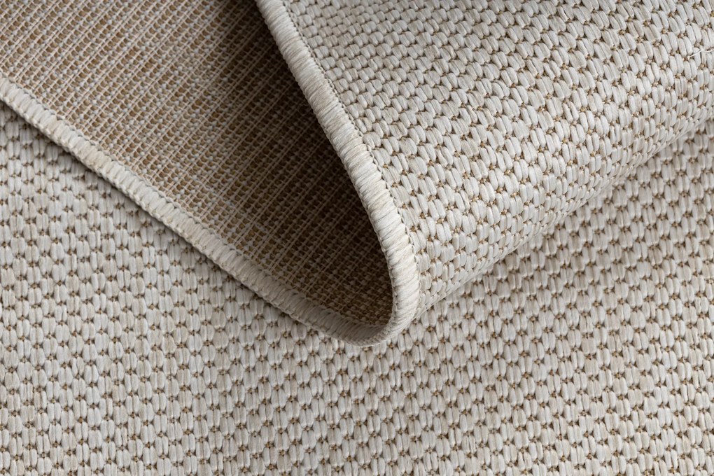Covor SISAL SION A5165A Melanj țesute plate ecru / cremă