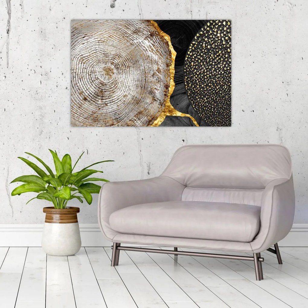 Tablou - Trunchiul copacului colaj 2 (90x60 cm)