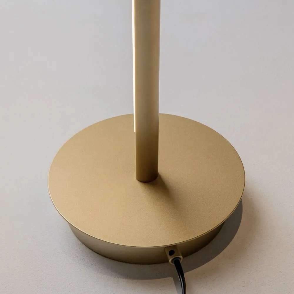 Lampadar, Lampa de podea LED cu Spot Directionabil, Thin alama