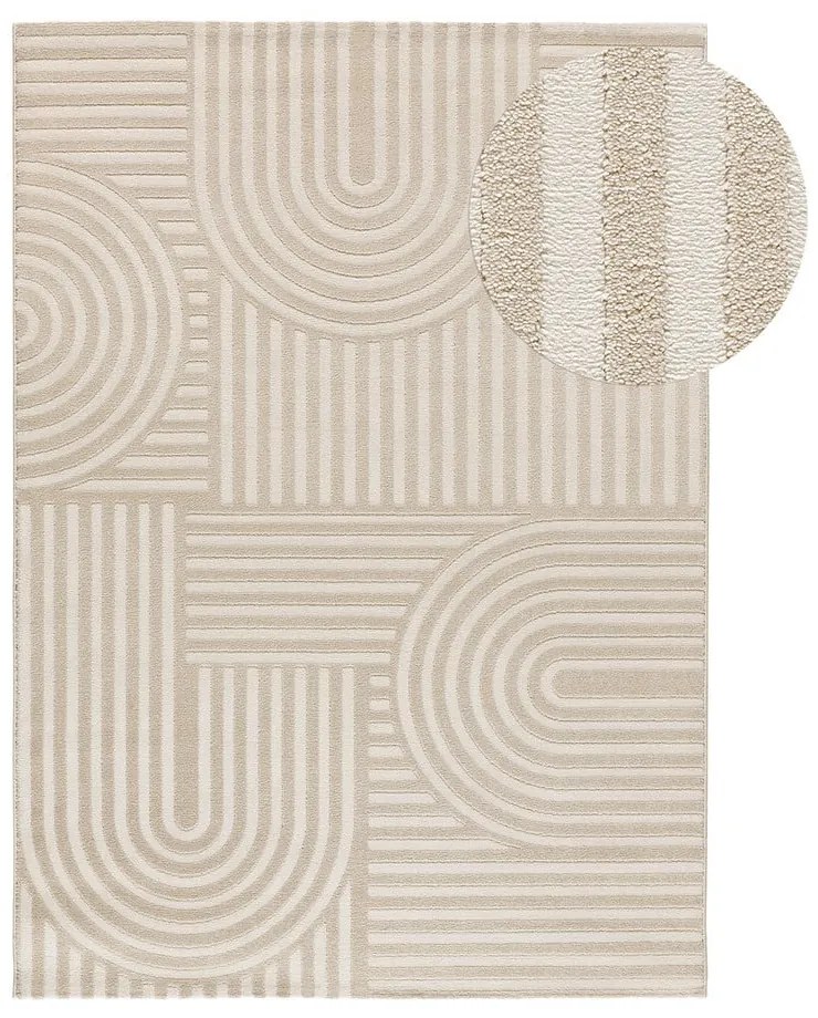 Covor crem 133x190 cm Zen – Universal