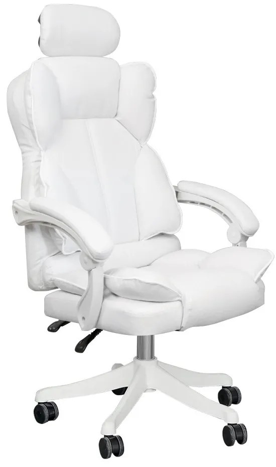 Scaun rotativ directorial Lux-alb