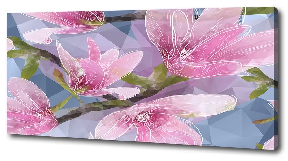 Tablouri tipărite pe pânză Magnolie roz