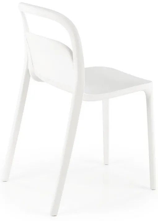 Scaun de bucaterie Lipa, alb