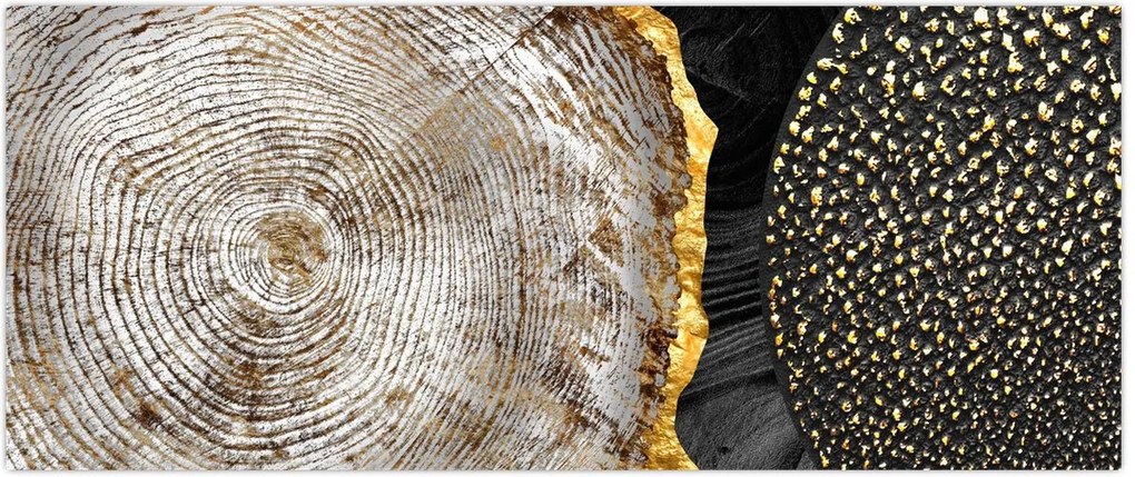 Tablou - Trunchiul copacului colaj 2 (120x50 cm)