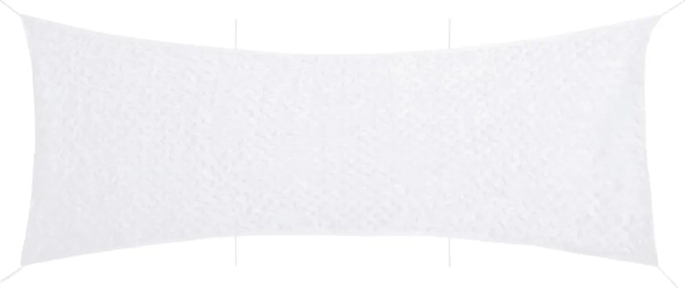 vidaXL Plasă de camuflaj cu geantă de depozitare, alb, 623x203 cm