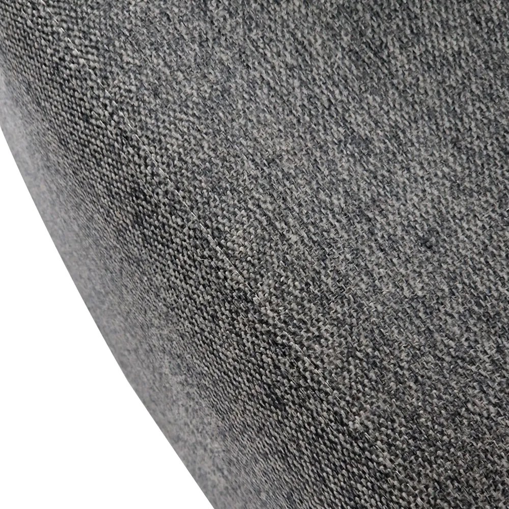 Fotoliu de design, gri / negru, KAPY