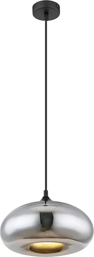 Lustră pe cablu SELLY 1xE27/60W/230V crom lucios Globo 15571H