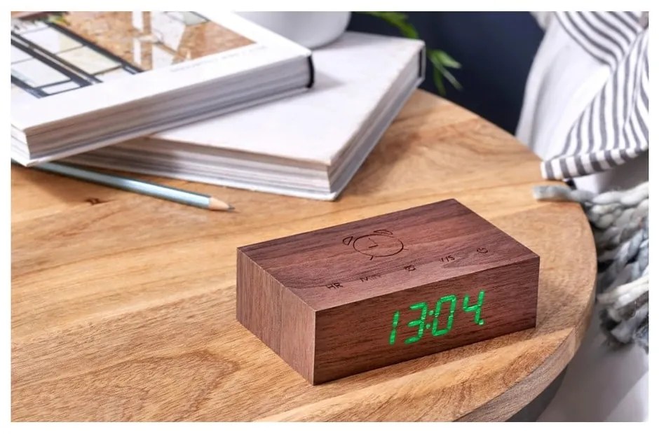 Ceas deșteptător digital Flip Click – Gingko