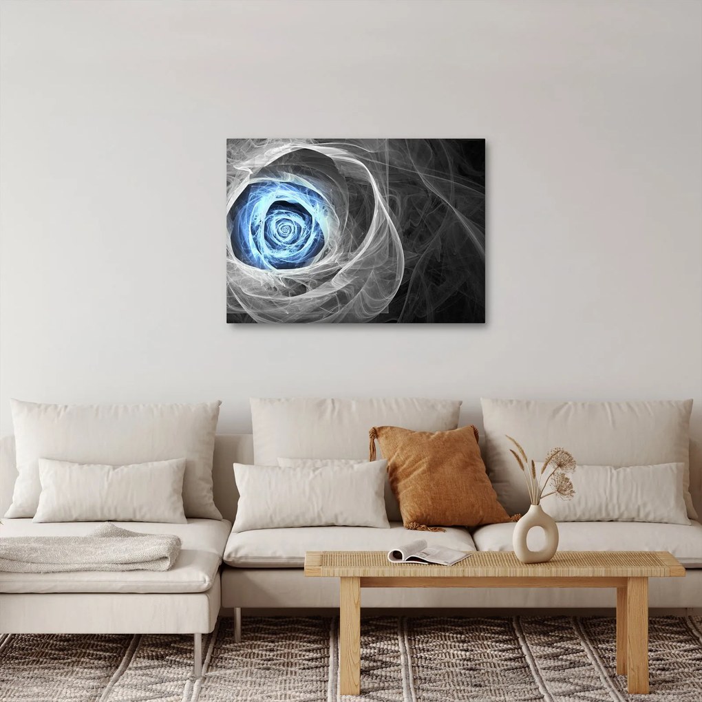 Tablou - Abstract Rose Blue (70x50 cm)