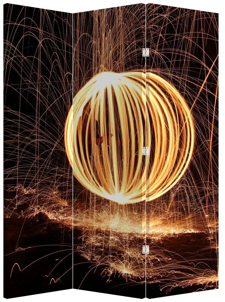 Paravan - Bilă iluminată (126x170 cm)
