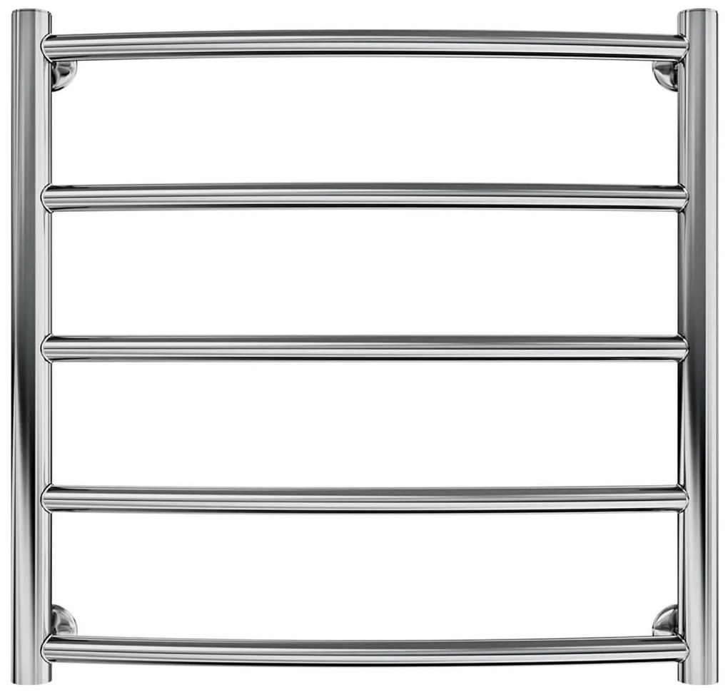 Radiator portprosop CLASSIC 102W/230V 50x53 cm oțel inoxidabil/crom lucios