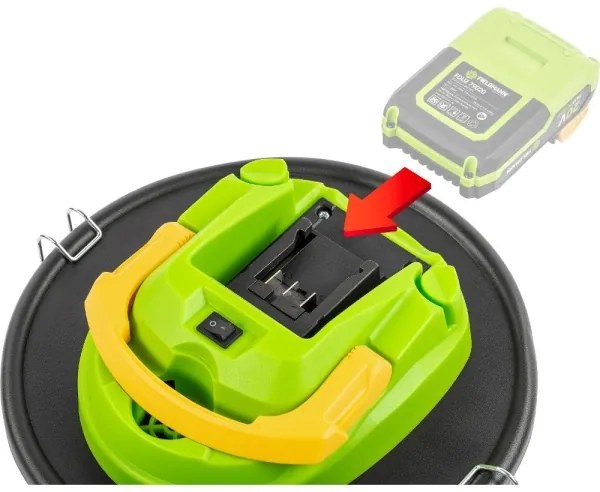 Aspirator de cenușă pe acumulator Fieldmann 150W/20V