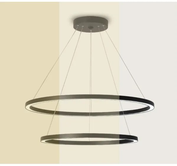 Immax NEO 07158-B80-60 - Lampă LED dimabilă FINO LED/93W/230V Tuya negru + DO