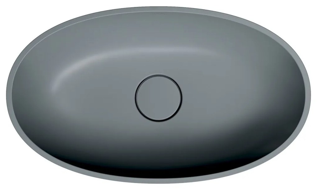 Omnires Shell M+ lavoar 60x35 cm ovale de blat SHELLUNAG