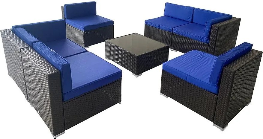 Set mobilier de grădină colțar Avenberg CASA
