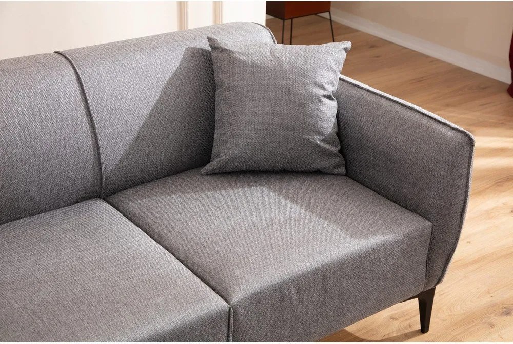 Canapea gri deschis Belissimo – Balcab Home
