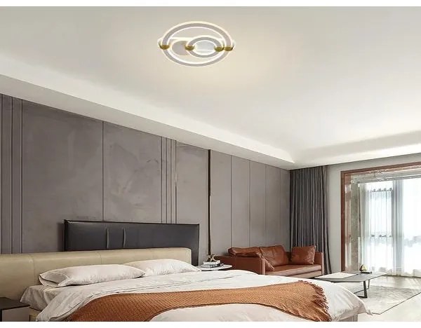 Plafonieră LED dimabilă, 120 W, 230 V, 3000–6500 K + telecomandă