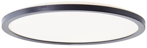 Brilliant - Plafonieră LED MILTON, 18W, 230V, Ø 29,3 cm, negru