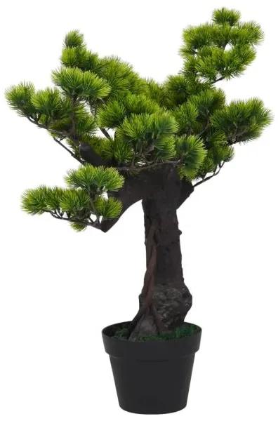 VidaXL Bonsai pinus artificial cu ghiveci, verde, 70 cm