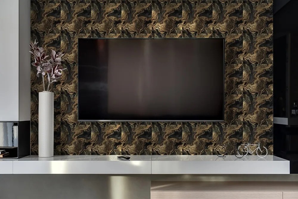 Panou decorativ perete Abstractizarea nisipului