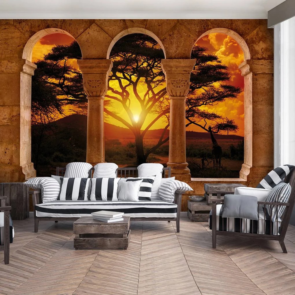 Fototapet - Peisaj african (152,5x104 cm)