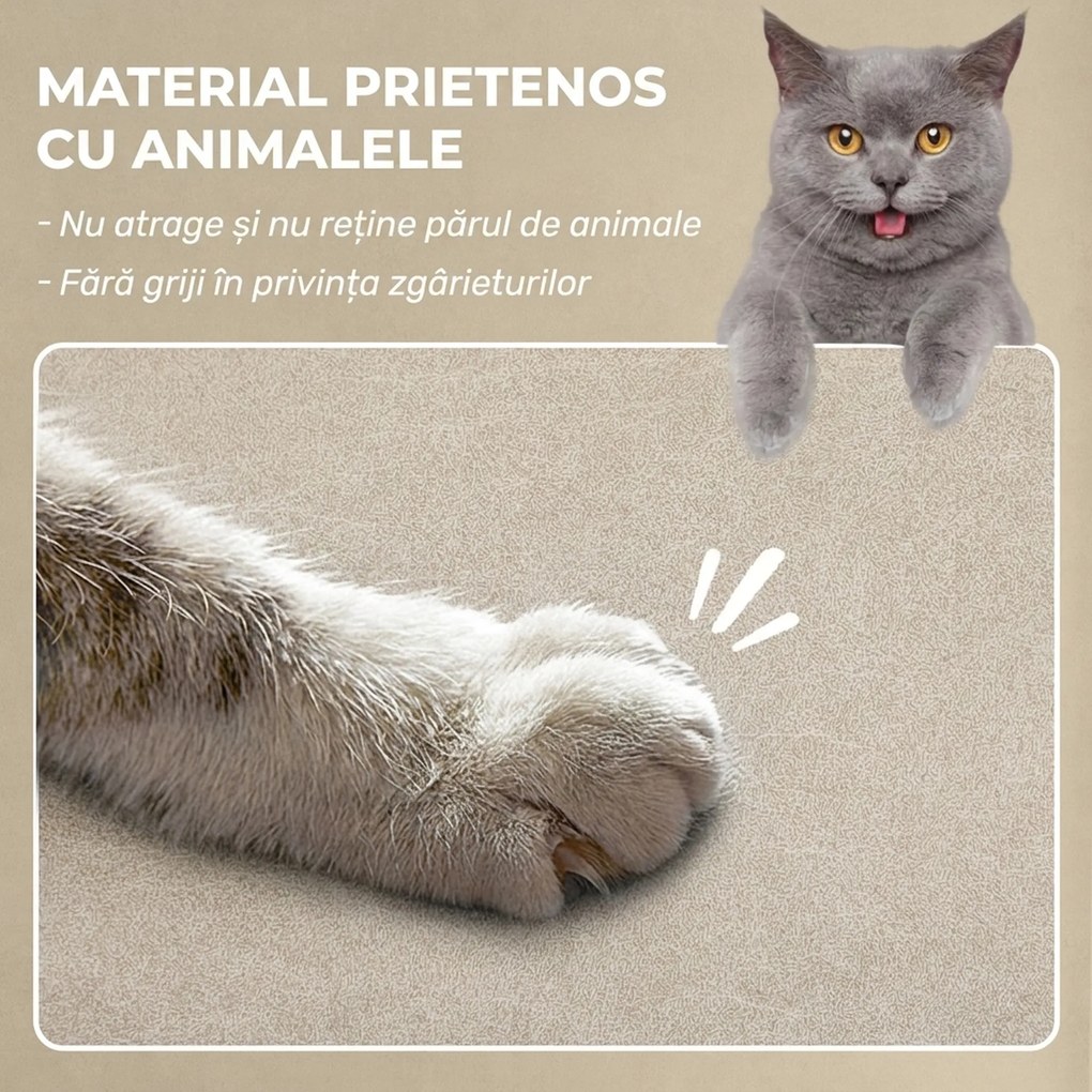 HOMCOM Fotoliu Relaxant Electric cu Masaj și Încălzire, cu Suport pentru Picioare, Silențios, Reclinabil 150° în Material Catifelat Prietenos cu Animalele, cu Funcție de Memorare, 2 Telecomenzi pentru Sufragerie, Bej | Aosom Romania