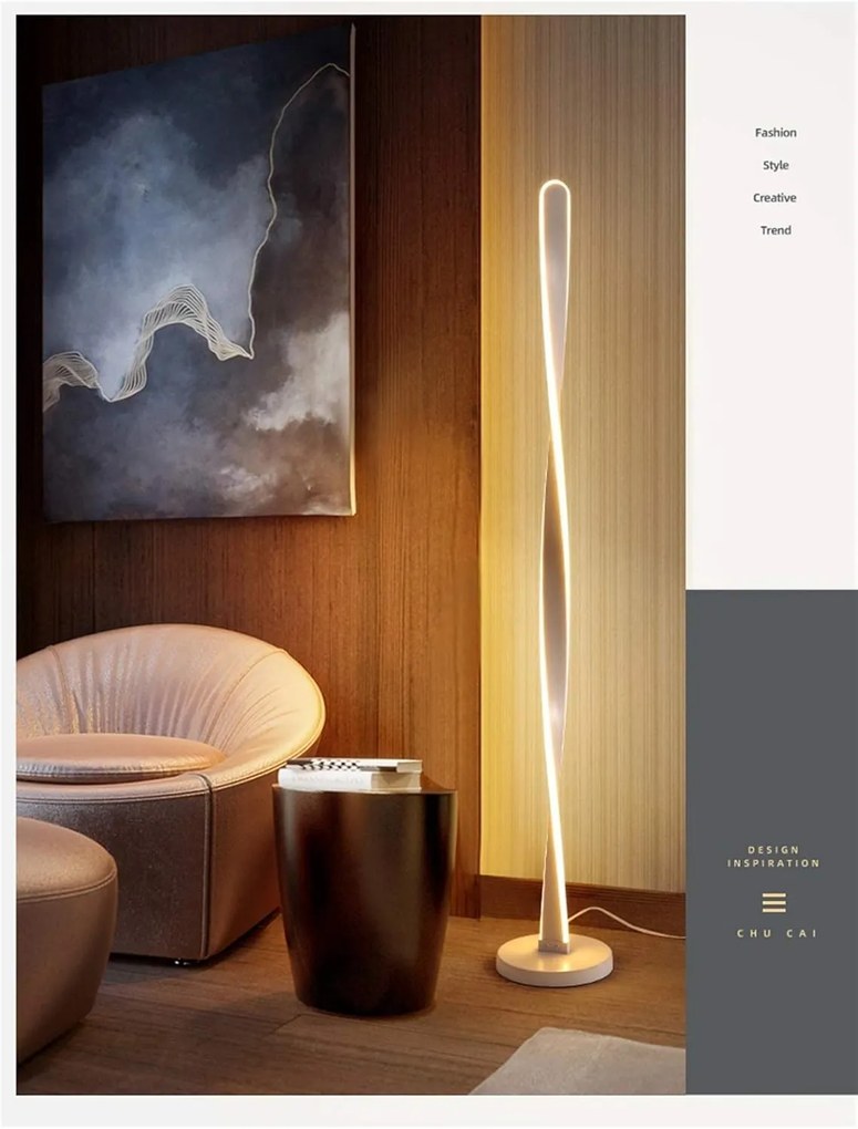 Lampadar LED Modern, Cu Design Minimalist Și Lumină Eficientă – Potrivit Pentru Camere De Zi Sau Birouri De Înaltă Calitate
