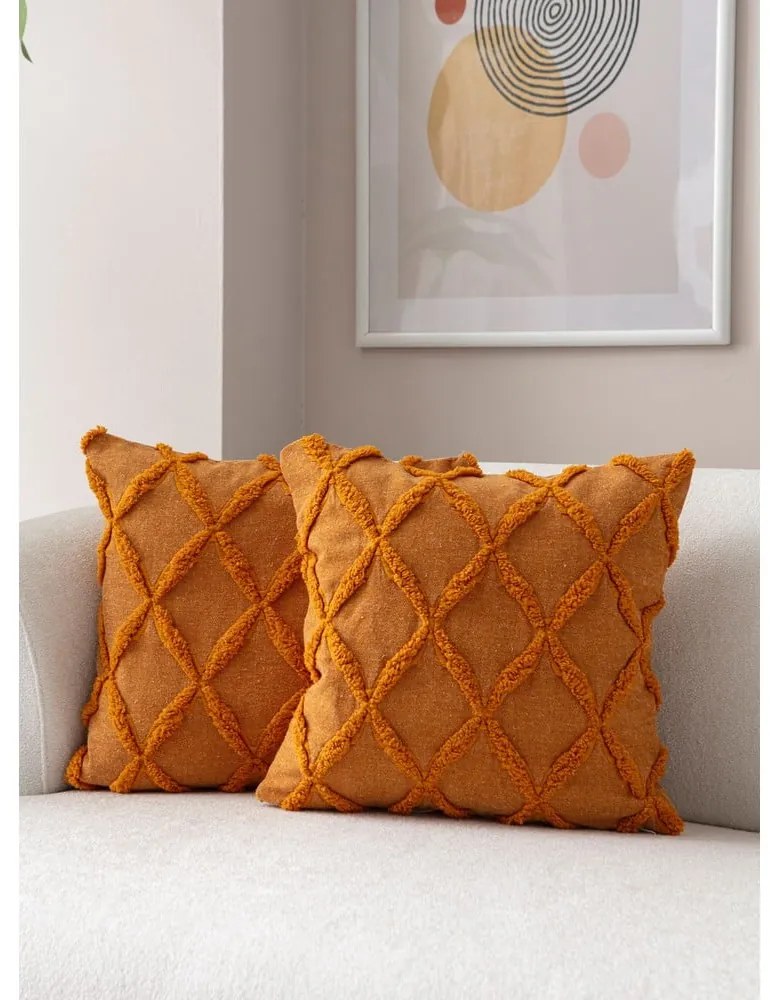 Fețe de pernă 2 buc. 43x43 cm Tuffet – Mioli Decor