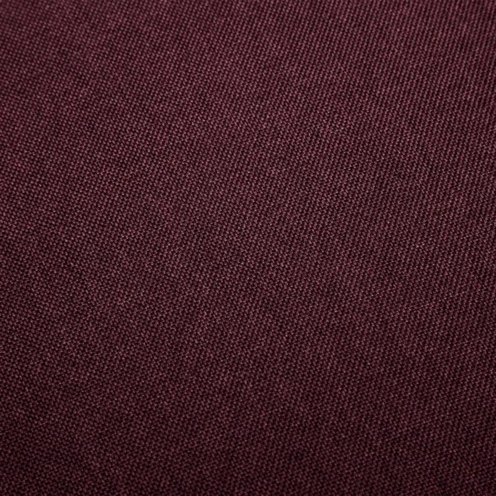 Scaune de masa pivotante, 2 buc, violet, material textil 2, Violet